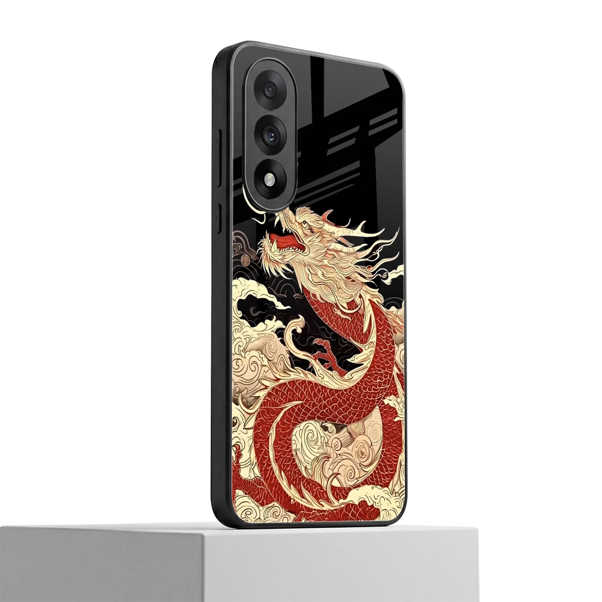 Dragon Spirit oneplus nord 5 mobile cover | shockproof glass phone case