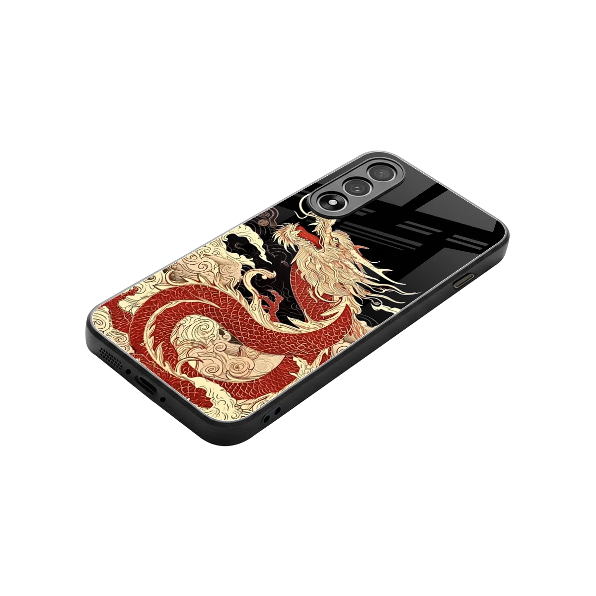 Dragon Spirit stylish phone case for oneplus nord 5 | glossy glass and slim fit