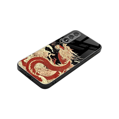 Dragon Spirit stylish phone case for oneplus nord 5 | glossy glass and slim fit