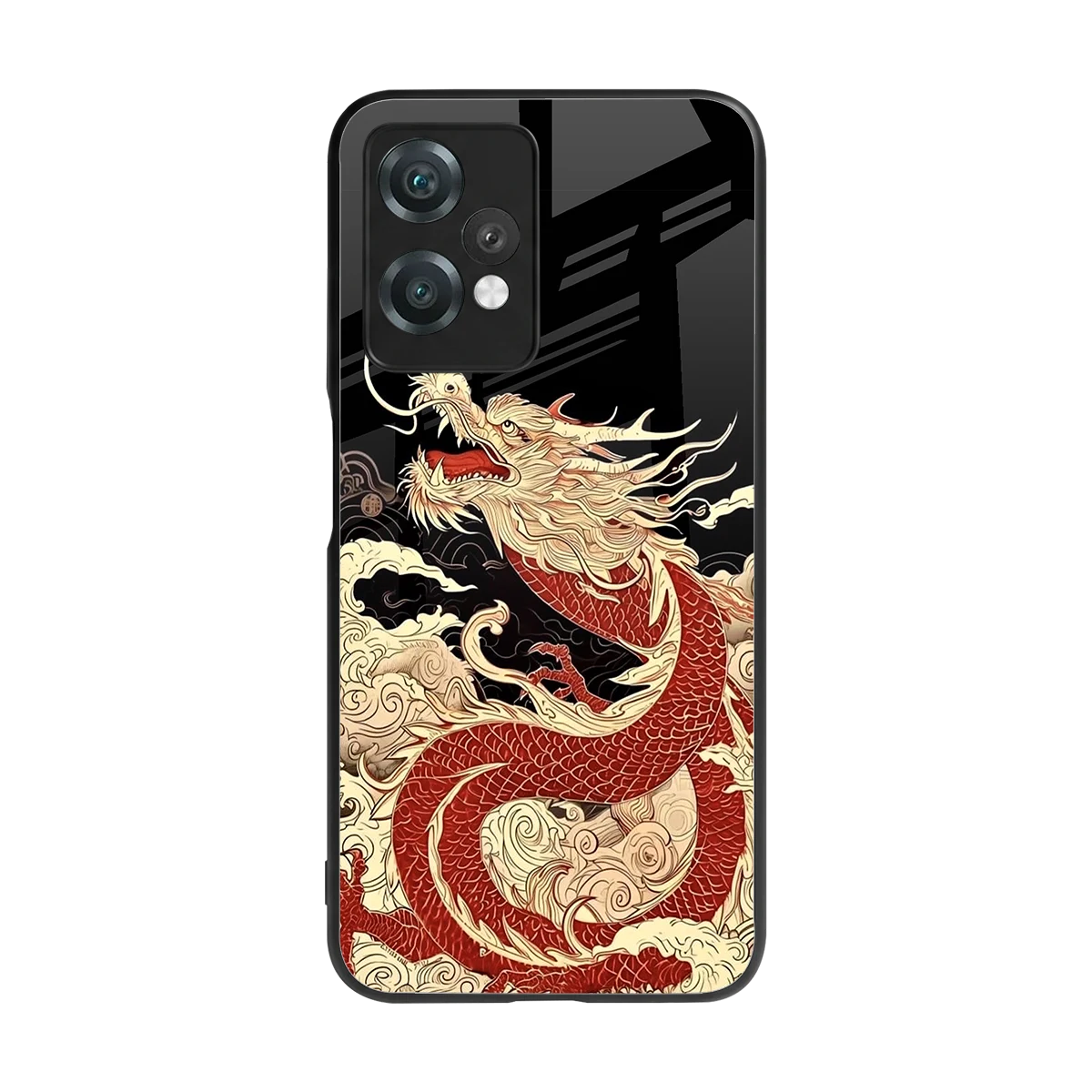 Dragon Spirit back phone cover | glass case for oneplus nord ce 2 lite