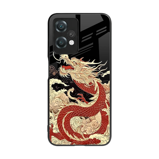 Dragon Spirit back phone cover | glass case for oneplus nord ce 2 lite