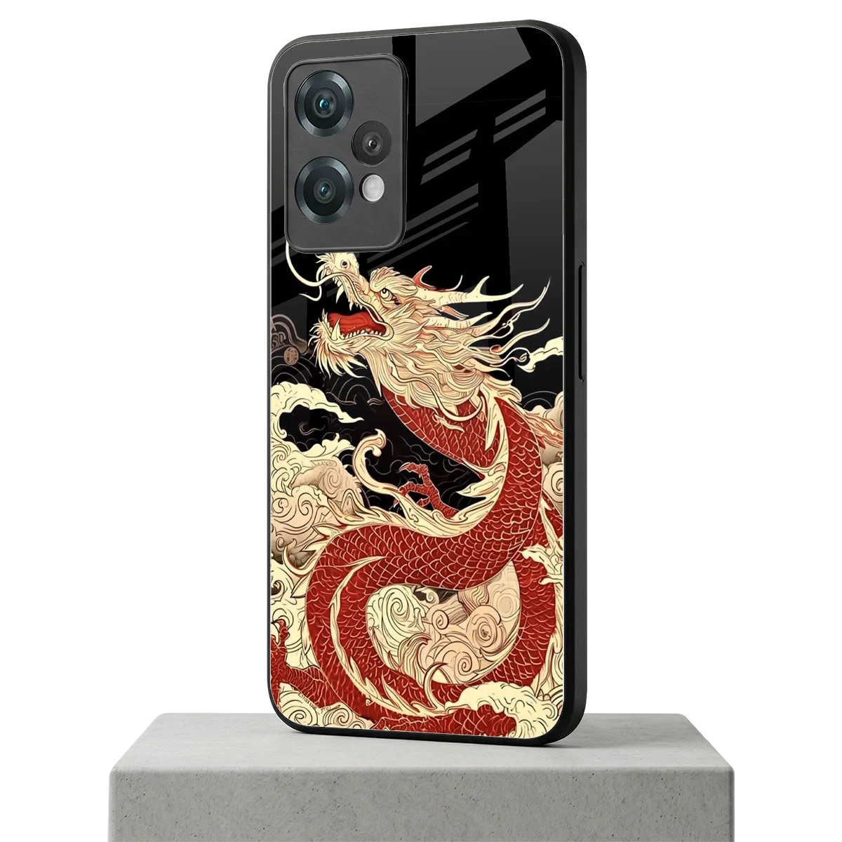 Dragon Spirit oneplus nord ce 2 lite mobile cover | shockproof glass phone case