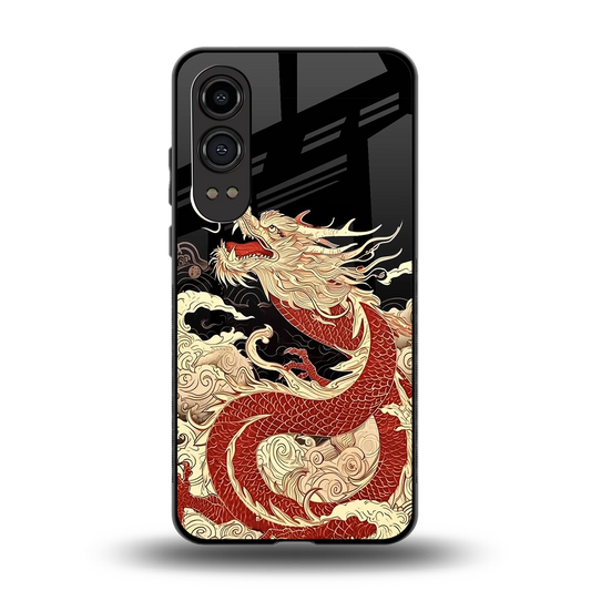 Dragon Spirit back phone cover | glass case for oneplus nord ce 4 lite