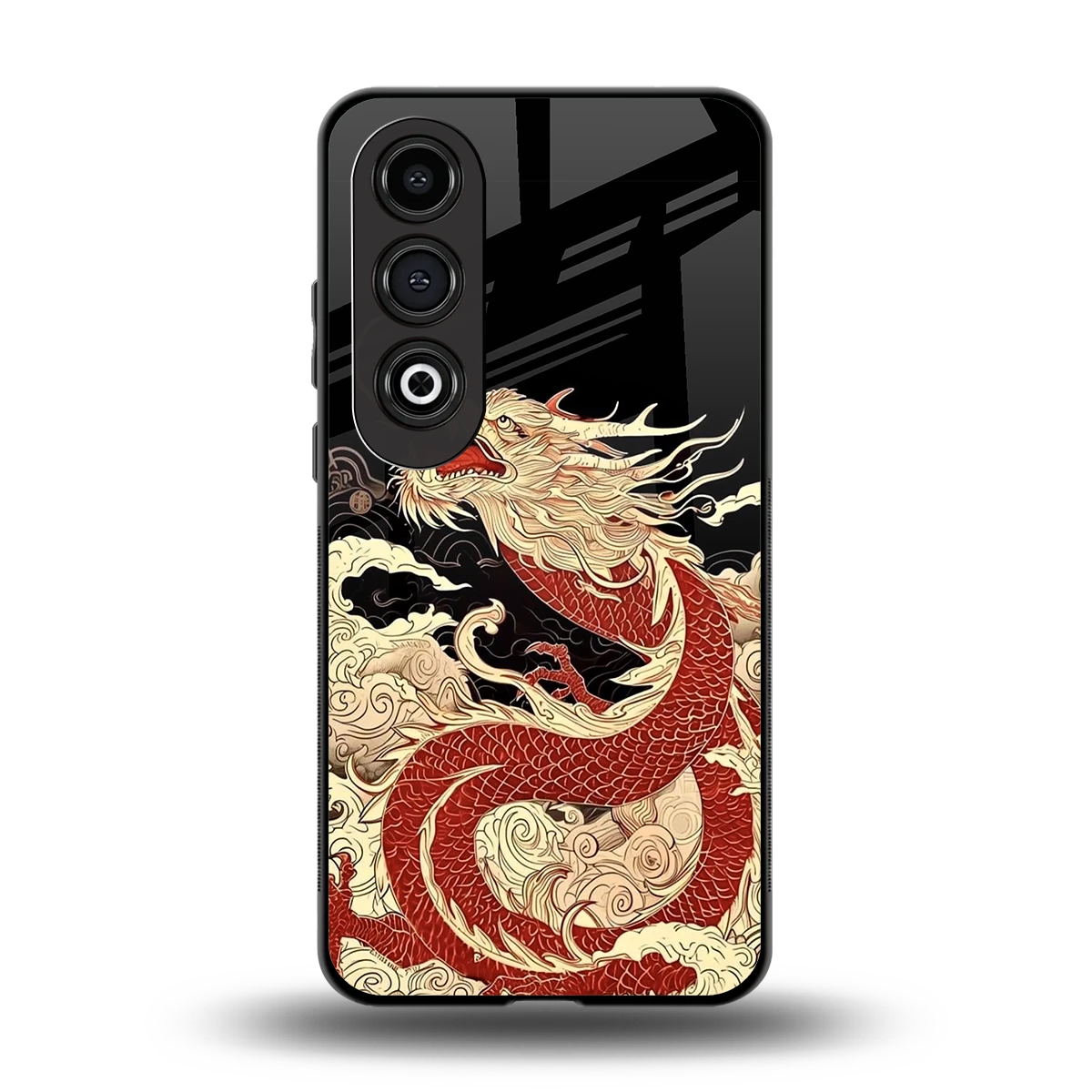 Dragon Spirit back phone cover | glass case for oneplus nord ce 4