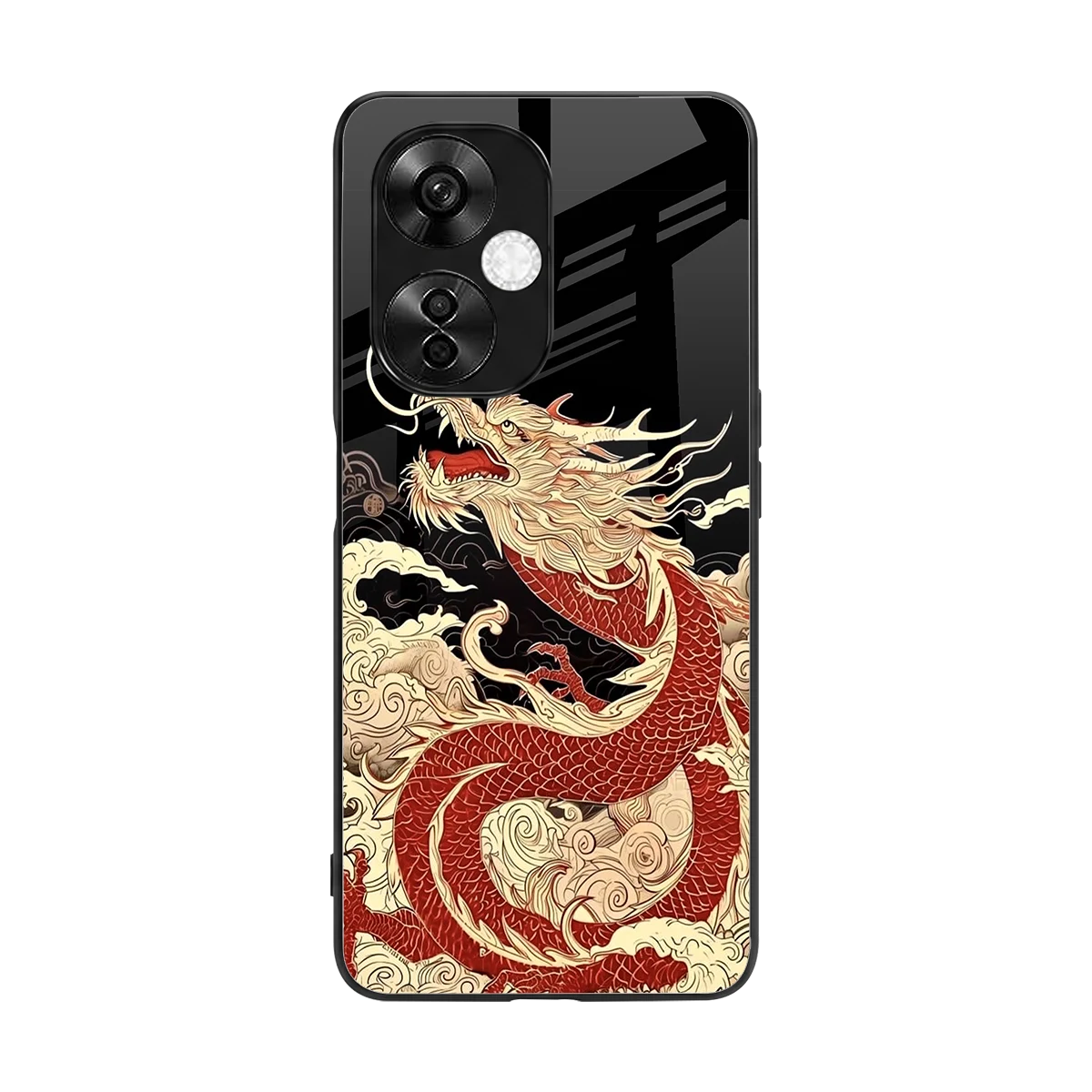 Dragon Spirit back phone cover | glass case for oneplus nord ce 3 lite