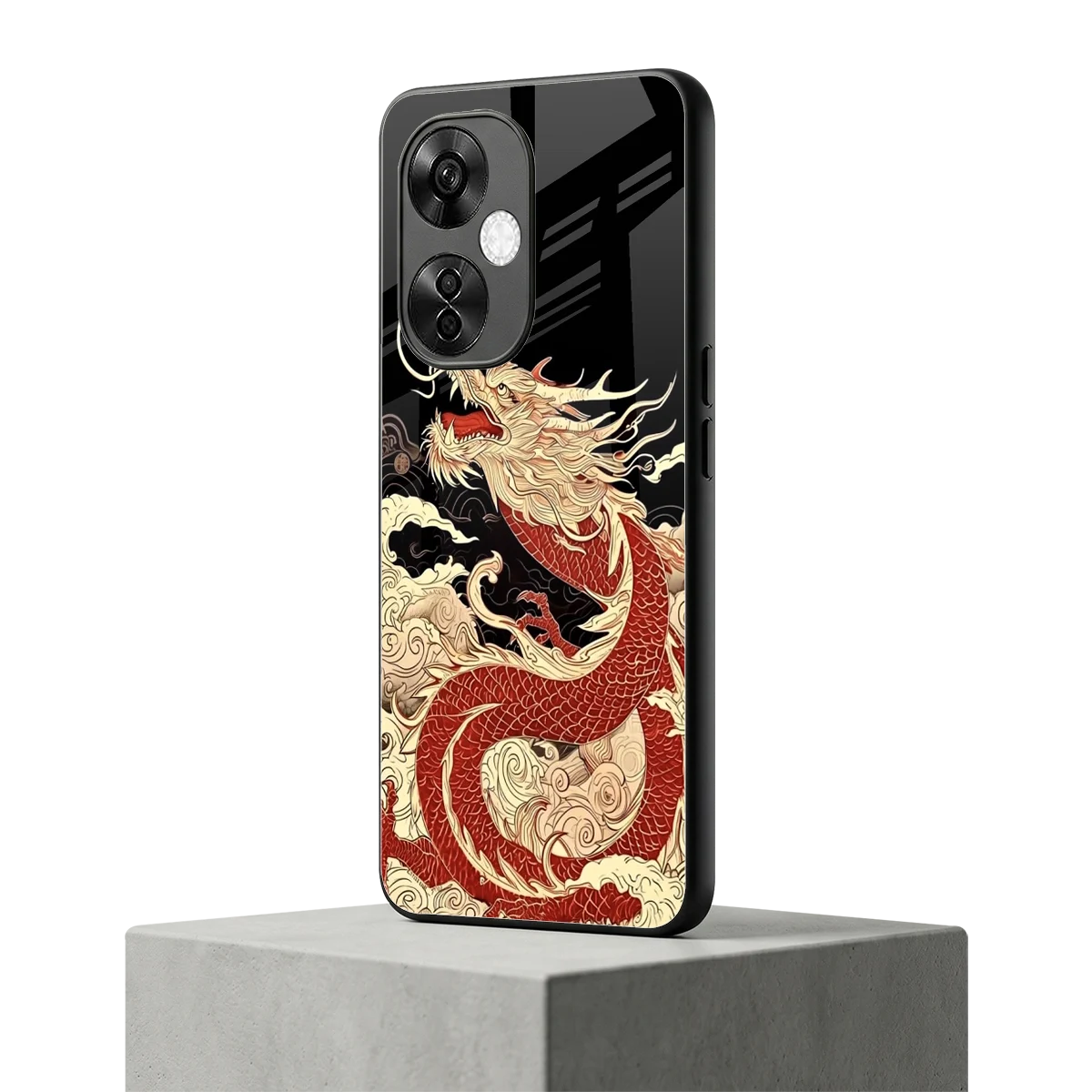 Dragon Spirit oneplus nord ce 3 lite mobile cover | shockproof glass phone case