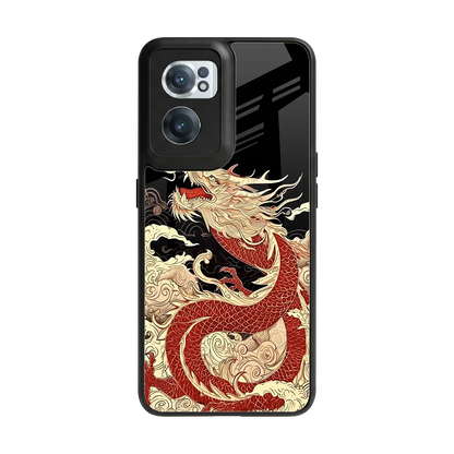 Dragon Spirit back phone cover | glass case for oneplus nord ce 2