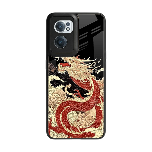 Dragon Spirit back phone cover | glass case for oneplus nord ce 2