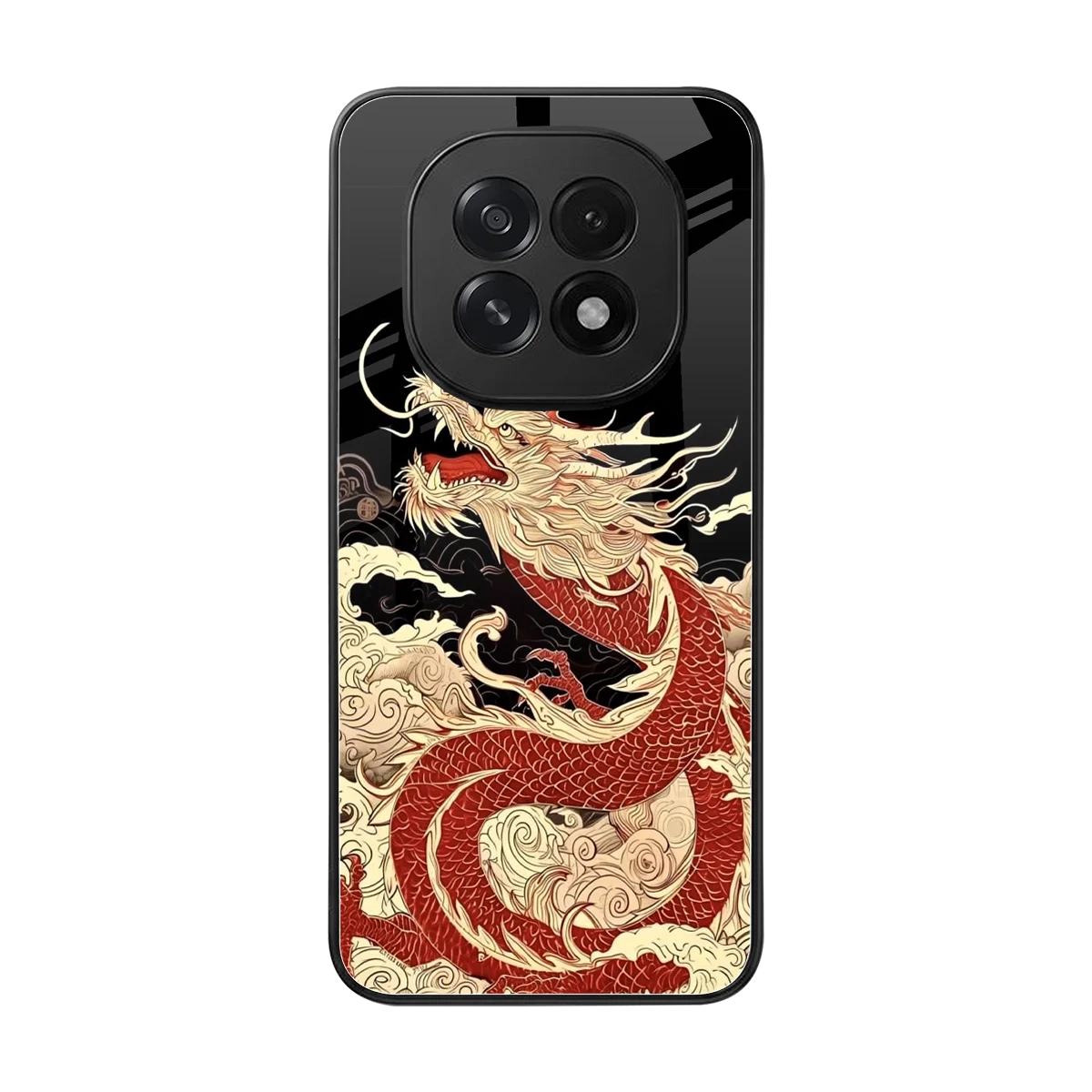 Dragon Spirit back phone cover | glass case for oppo f29 5g