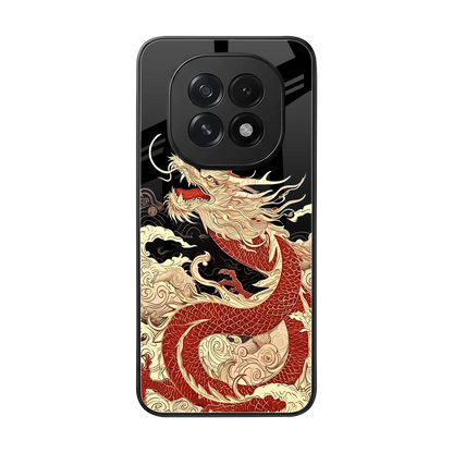 Dragon Spirit back phone cover | glass case for oppo f29 5g