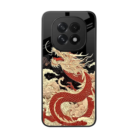 Dragon Spirit back phone cover | glass case for oppo f29 5g