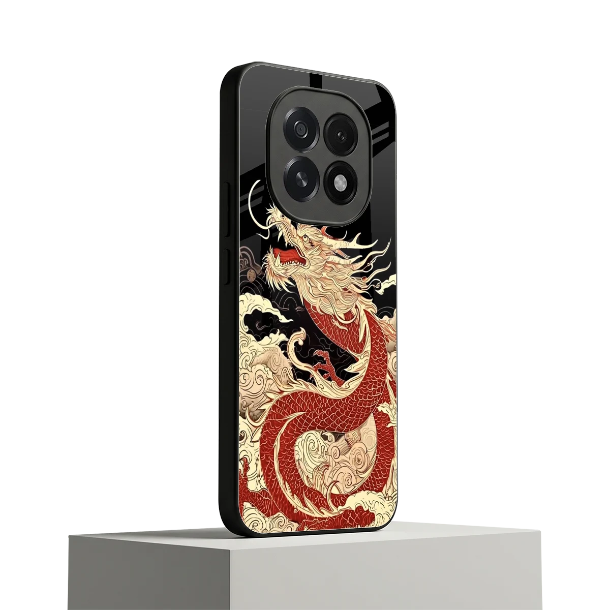 Dragon Spirit oppo f29 5g mobile cover | shockproof glass phone case