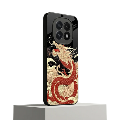 Dragon Spirit oppo f29 5g mobile cover | shockproof glass phone case