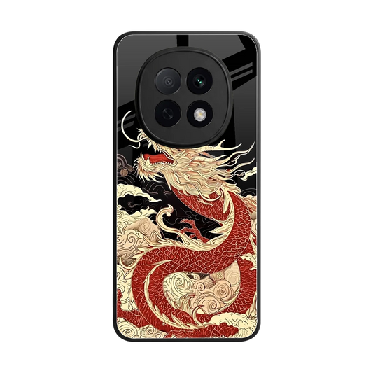 Dragon Spirit back phone cover | glass case for oppo f29 pro 5g