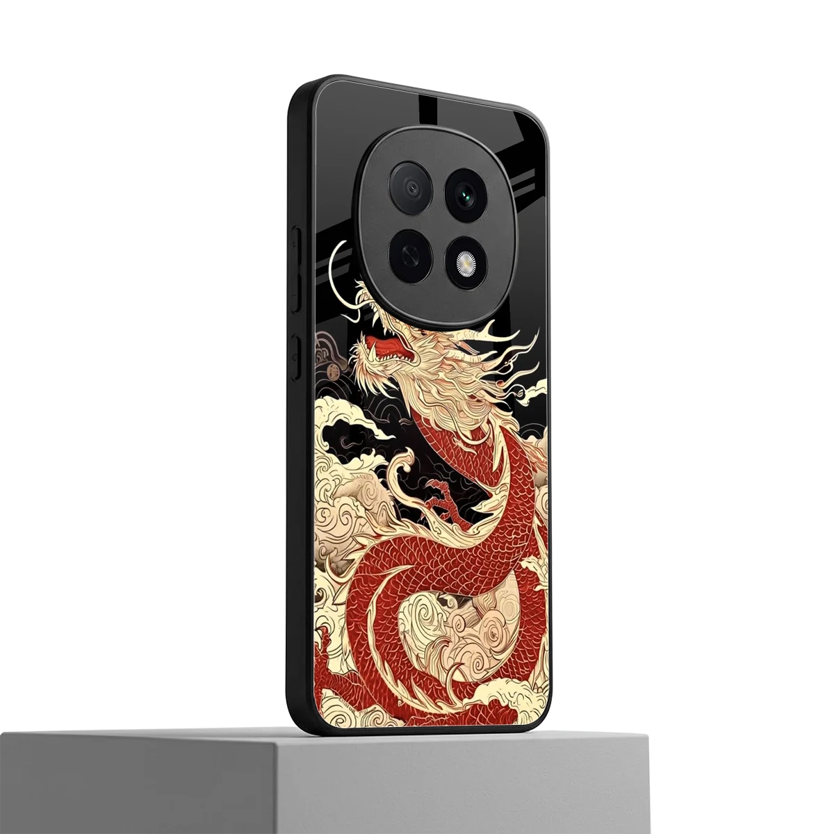 Dragon Spirit oppo f29 pro 5g mobile cover | shockproof glass phone case