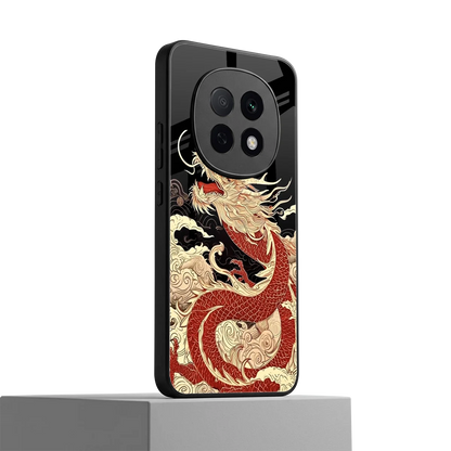 Dragon Spirit oppo f29 pro 5g mobile cover | shockproof glass phone case