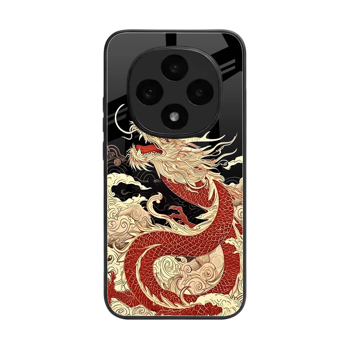 Dragon Spirit back phone cover | glass case for oppo f31 pro 5g