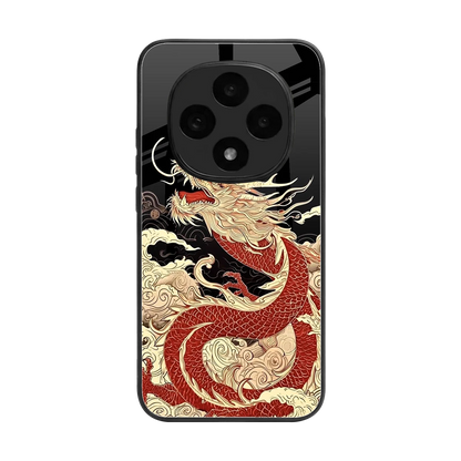 Dragon Spirit back phone cover | glass case for oppo f31 pro 5g