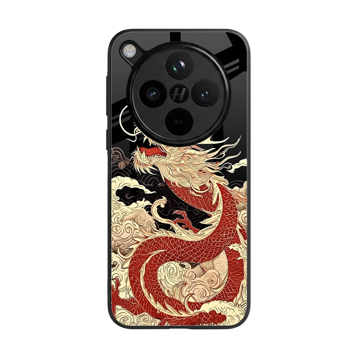 Dragon Spirit back phone cover | glass case for oppo find x8