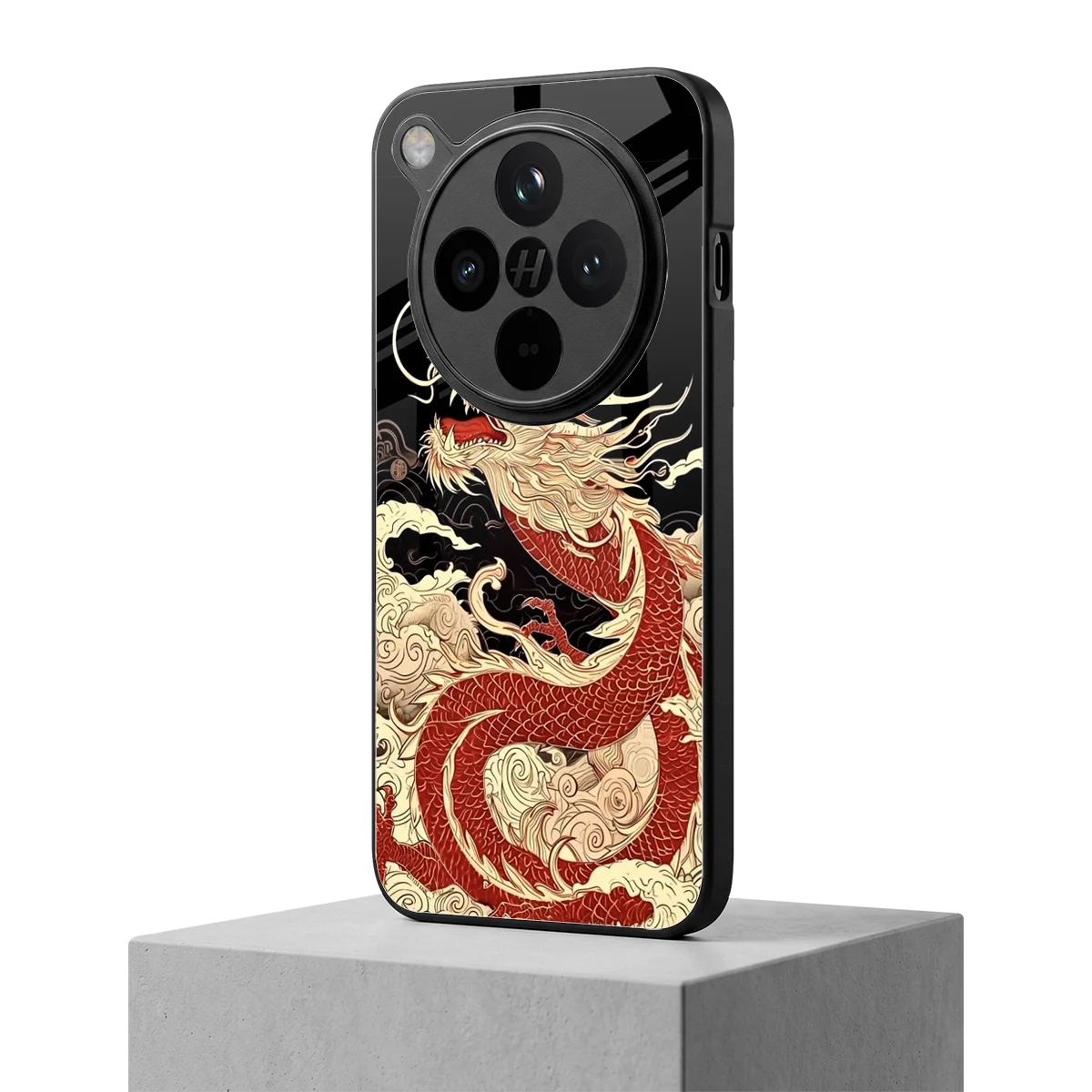 Dragon Spirit oppo find x8 mobile cover | shockproof glass phone case