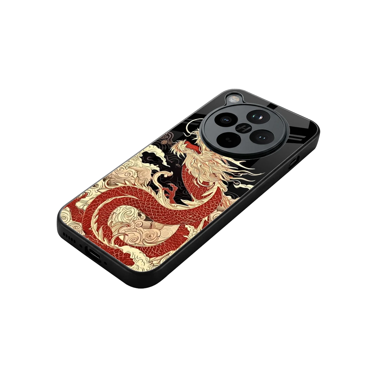 Dragon Spirit stylish phone case for oppo find x8 | glossy glass and slim fit