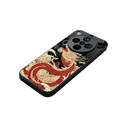 Dragon Spirit stylish phone case for oppo find x8 | glossy glass and slim fit