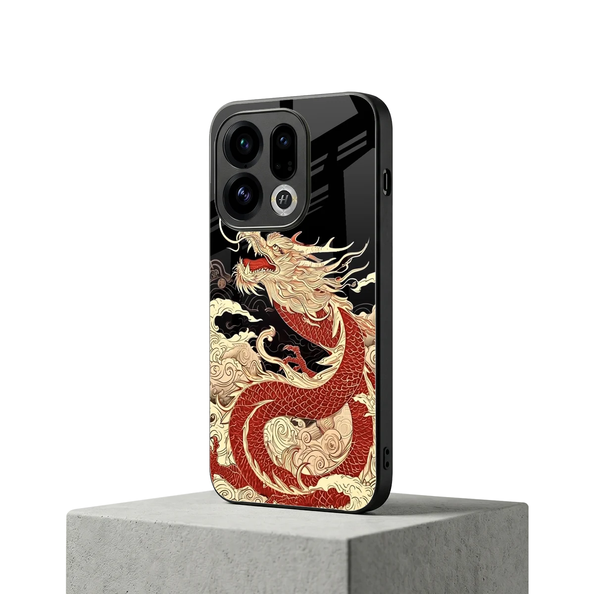 Dragon Spirit oppo find x9 mobile cover | shockproof glass phone case