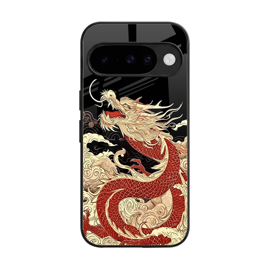 Dragon Spirit back phone cover | glass case for google pixel 10