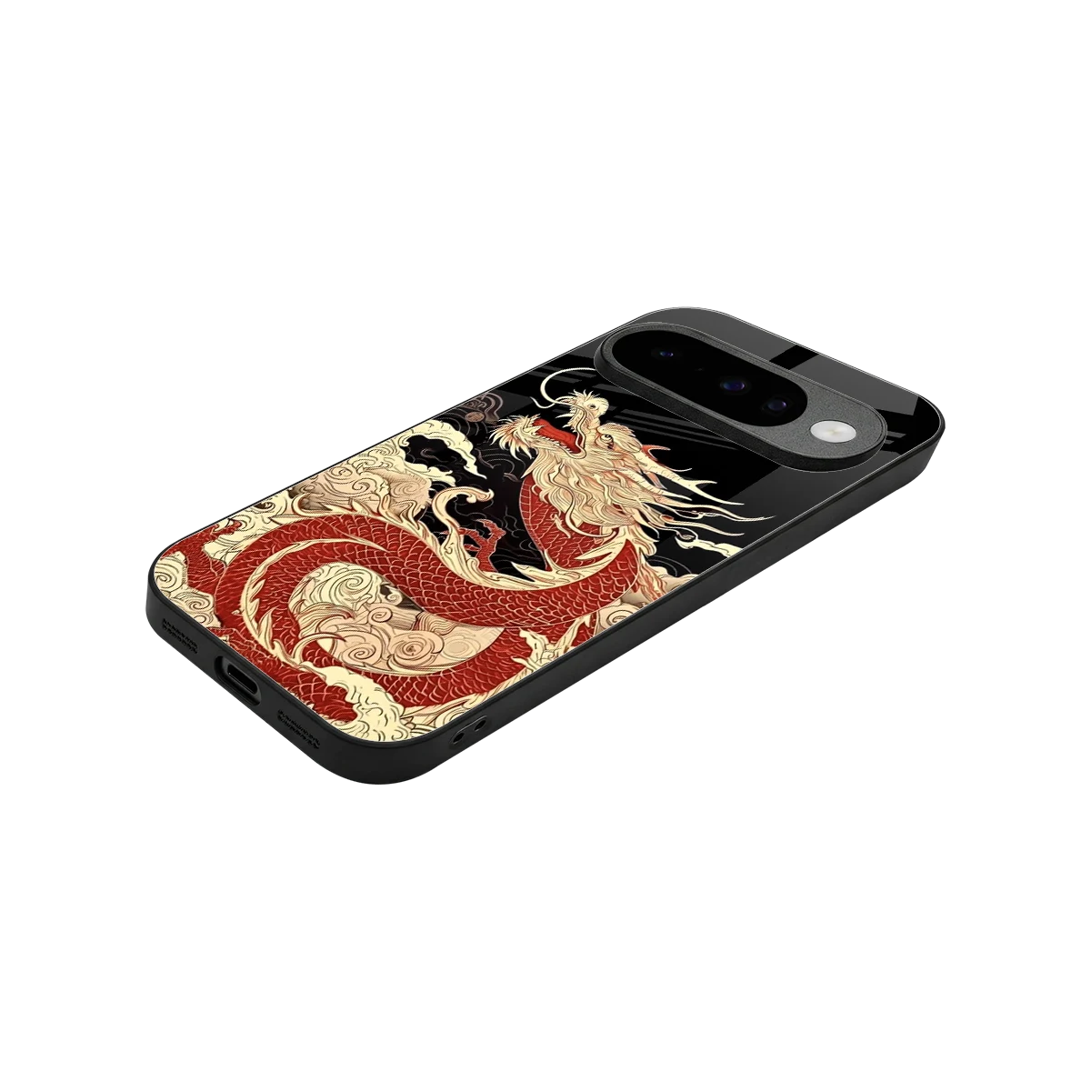 Dragon Spirit stylish phone case for google pixel 10 | glossy glass and slim fit