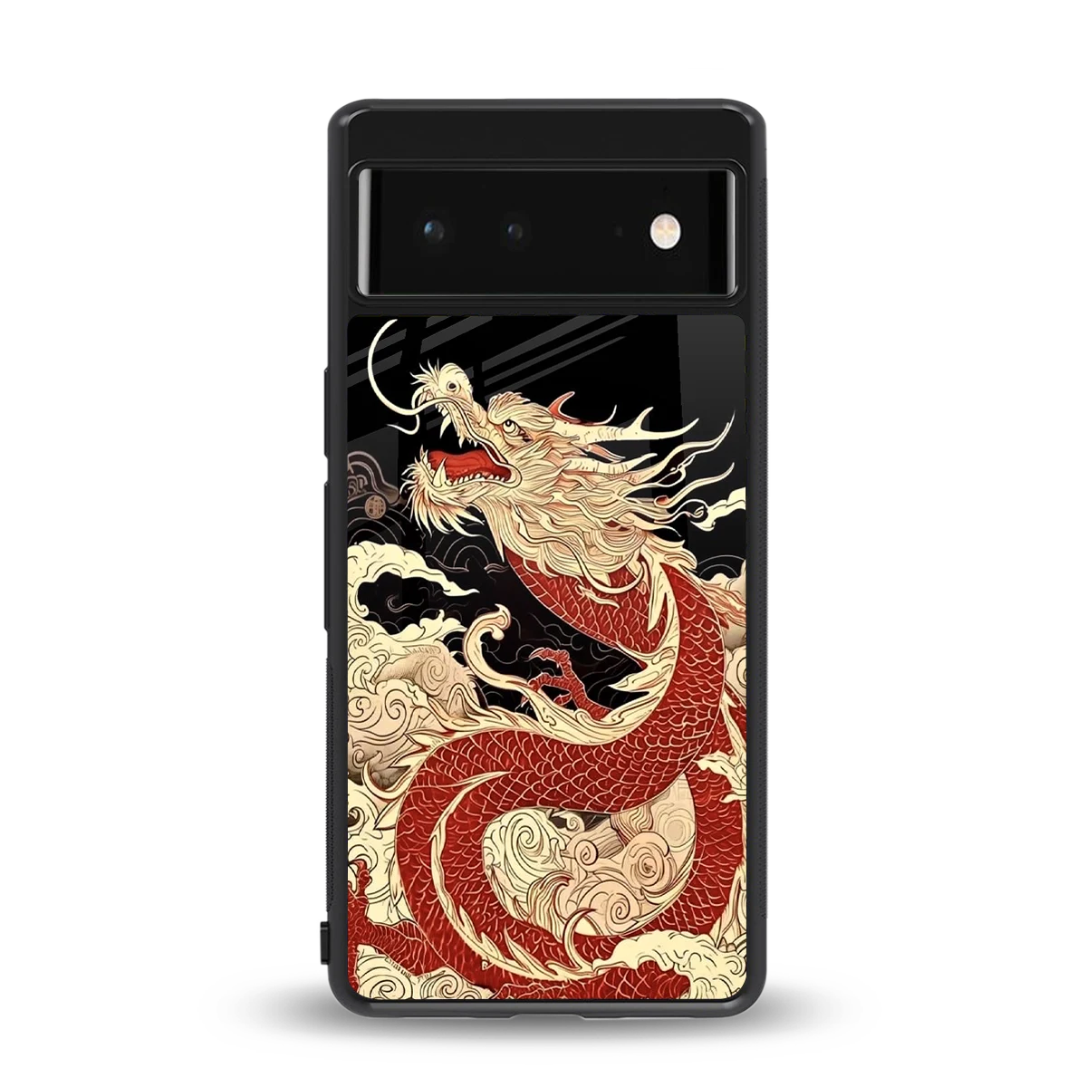 Dragon Spirit back phone cover | glass case for google pixel 6