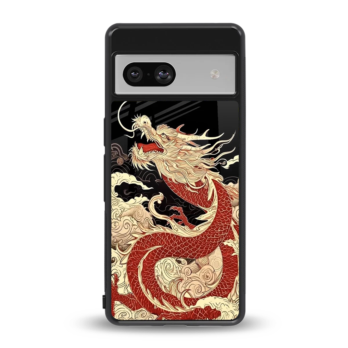 Dragon Spirit back phone cover | glass case for google pixel 7
