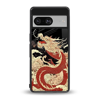 Dragon Spirit back phone cover | glass case for google pixel 8