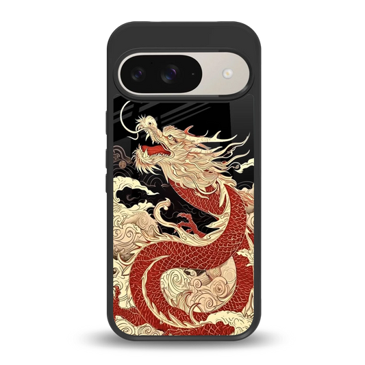 Dragon Spirit back phone cover | glass case for google pixel 9