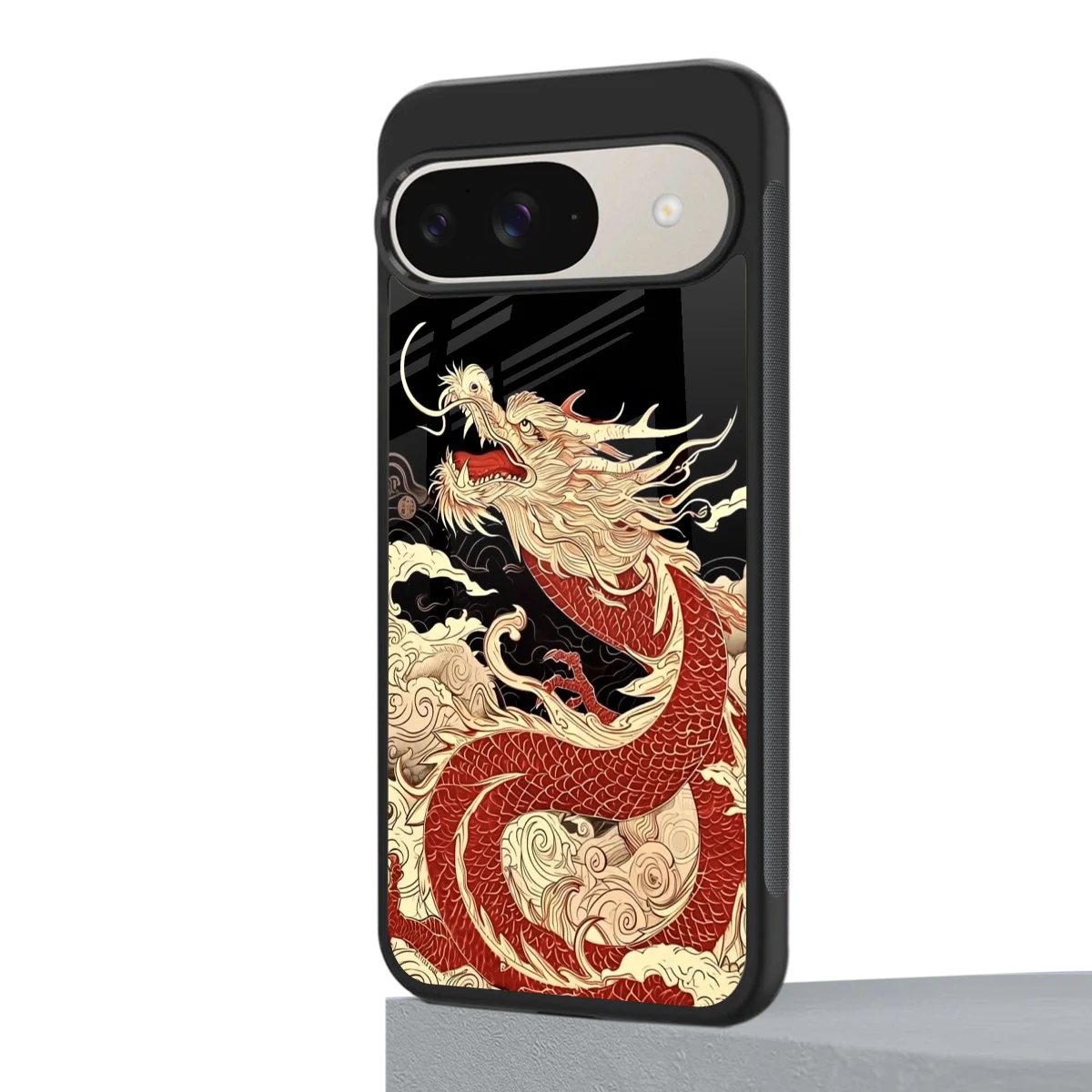 Dragon Spirit google pixel 9 mobile cover | shockproof glass phone case