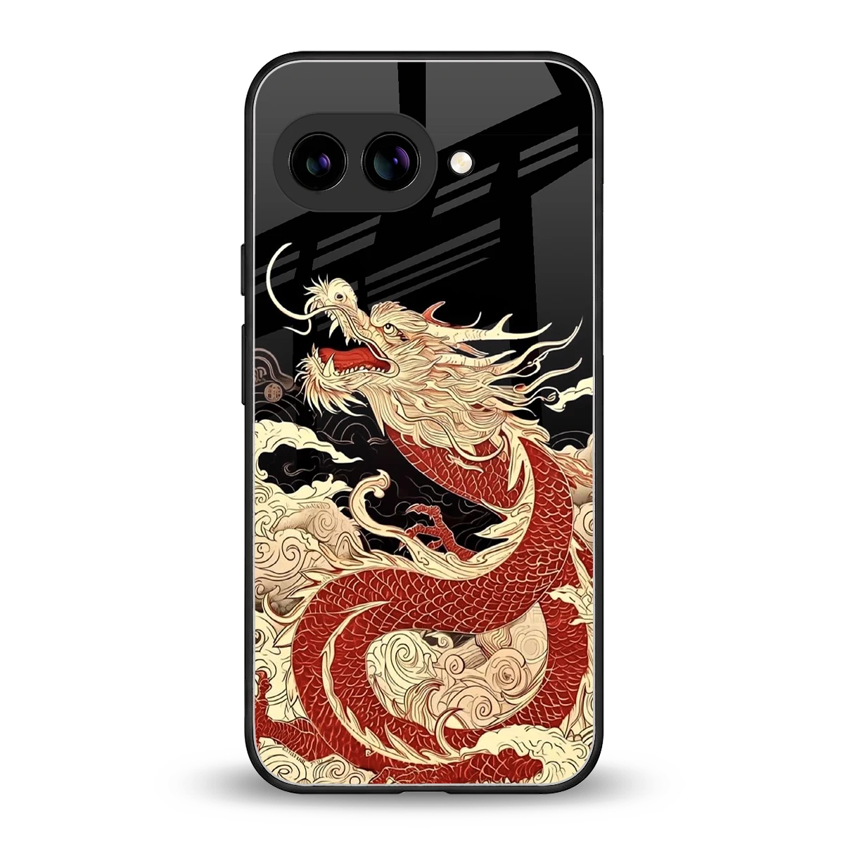 Dragon Spirit back phone cover | glass case for google pixel 9a