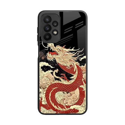 Dragon Spirit back phone cover | glass case for samsung galaxy a23