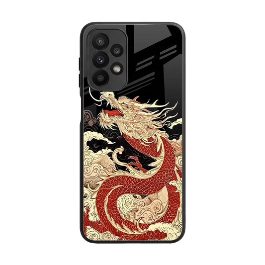 Dragon Spirit back phone cover | glass case for samsung galaxy a23