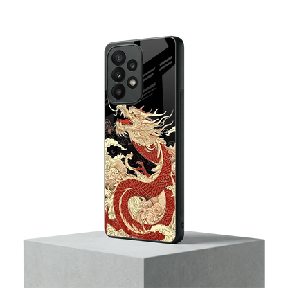 Dragon Spirit samsung galaxy a23 mobile cover | shockproof glass phone case