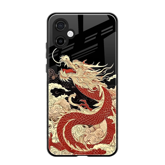 Dragon Spirit back phone cover | glass case for samsung galaxy a06 5g