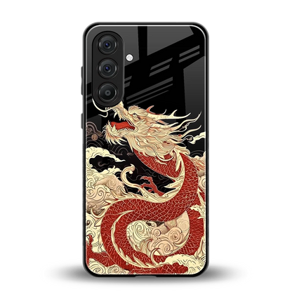 Dragon Spirit back phone cover | glass case for samsung galaxy a37 5g