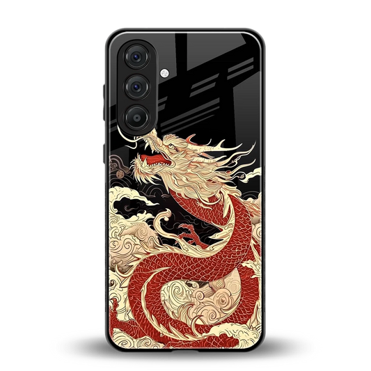 Dragon Spirit back phone cover | glass case for samsung galaxy m17 5g