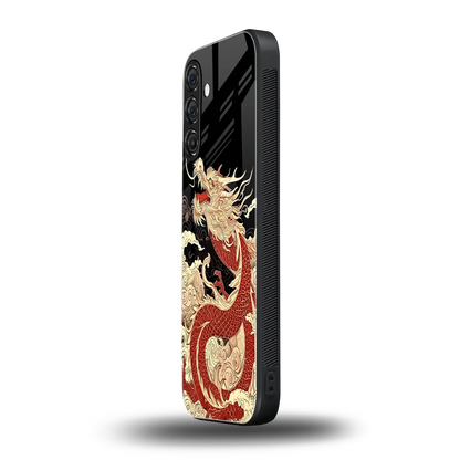 Dragon Spirit samsung galaxy a37 5g mobile cover | shockproof glass phone case