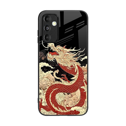 Dragon Spirit back phone cover | glass case for samsung galaxy m14 5g