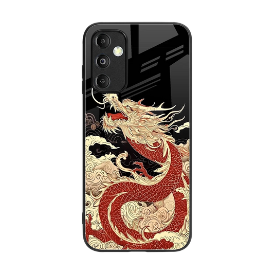 Dragon Spirit back phone cover | glass case for samsung galaxy m14 5g