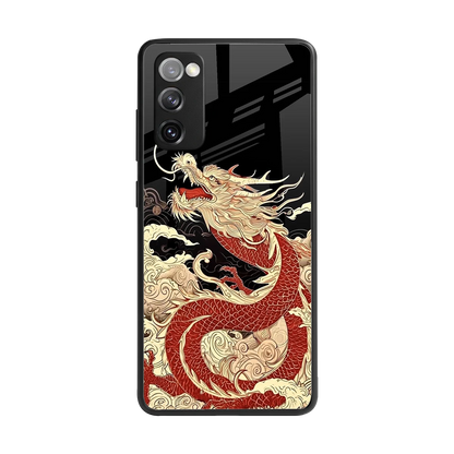 Dragon Spirit back phone cover | glass case for samsung galaxy s20 fe