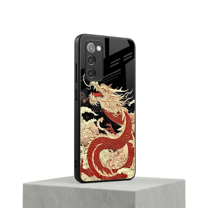 Dragon Spirit samsung galaxy s20 fe mobile cover | shockproof glass phone case