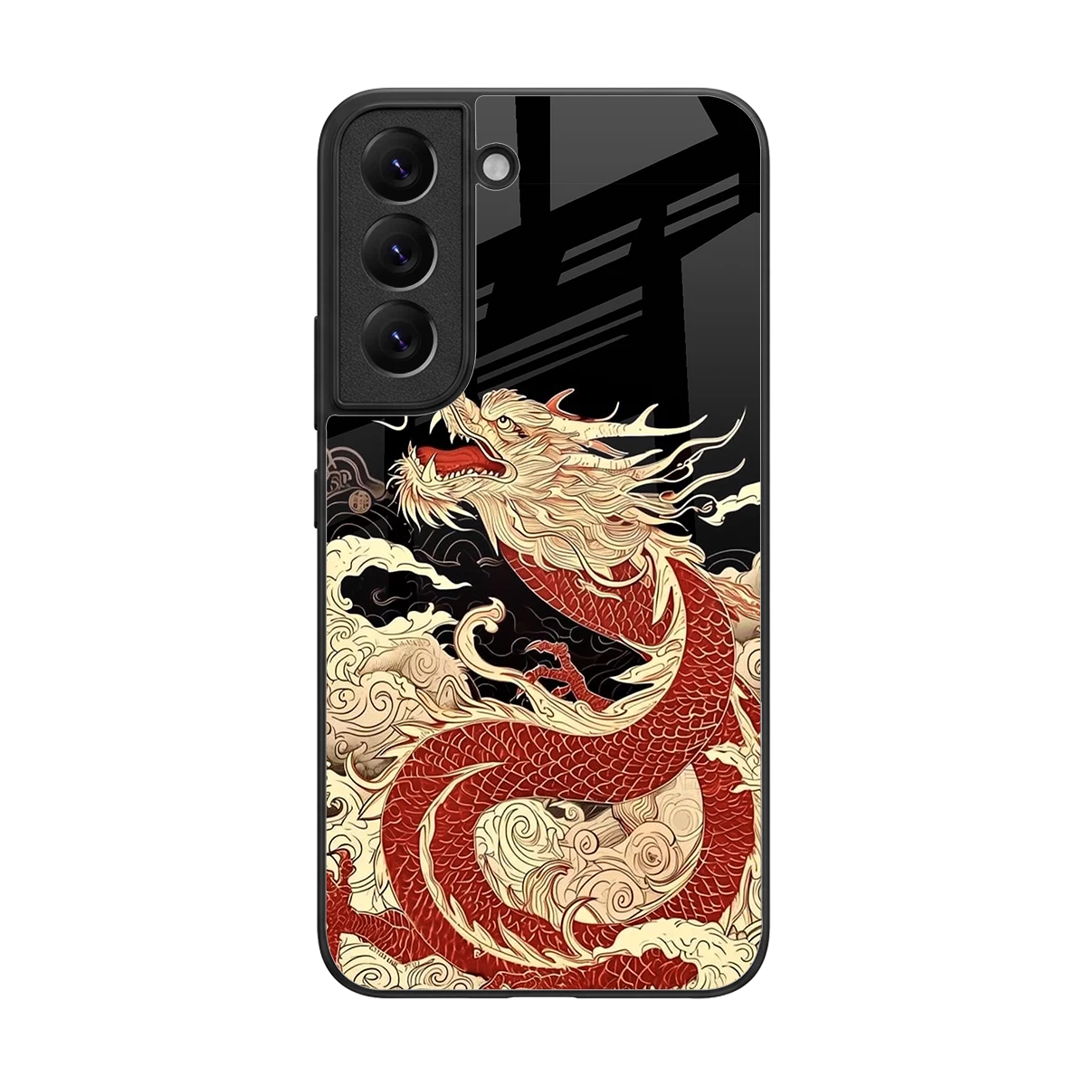 Dragon Spirit back phone cover | glass case for samsung galaxy s22