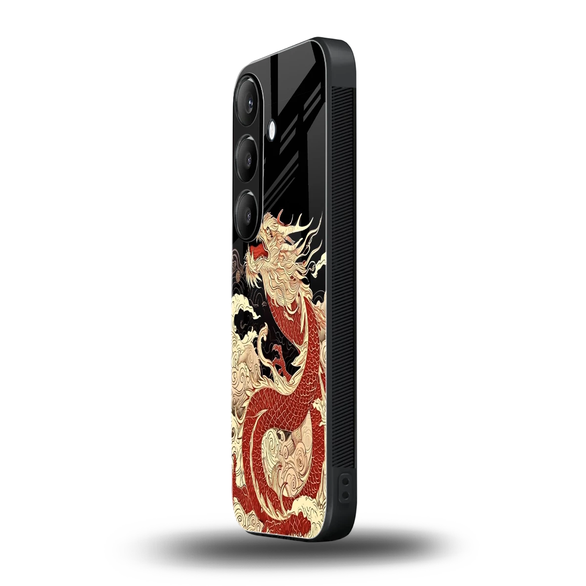 Dragon Spirit samsung galaxy s25 mobile cover | shockproof glass phone case