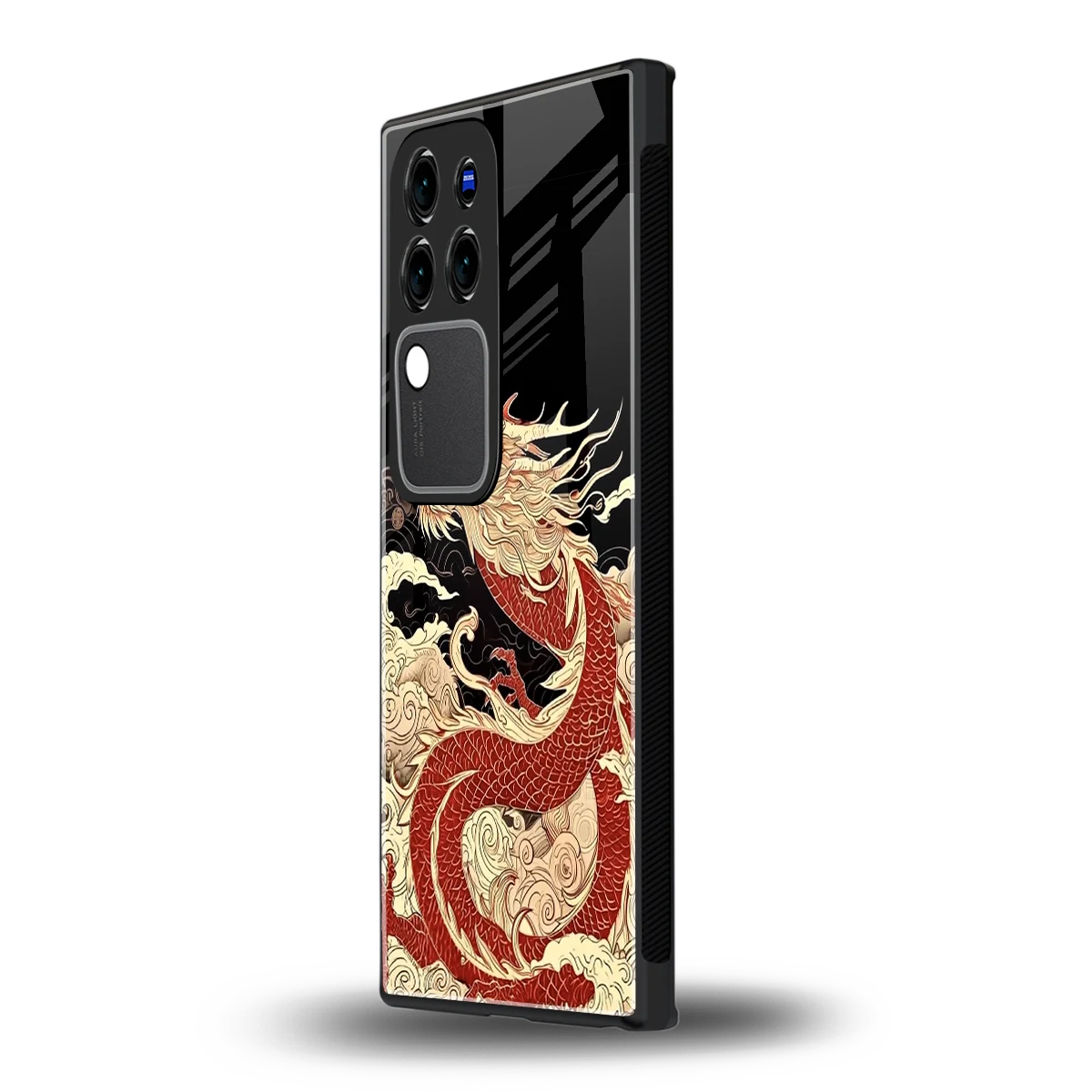 Dragon Spiritvivo v30 pro mobile cover | shockproof glass phone case