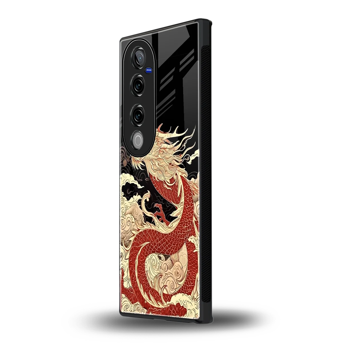 Dragon Spirit vivo v40 pro mobile cover | shockproof glass phone case